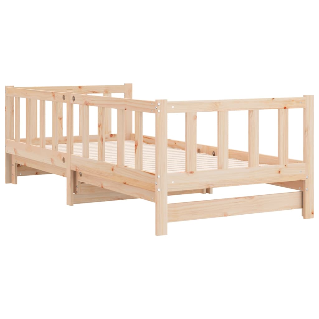 Pull-out Day Bed without Mattress 2x(90x190) cm