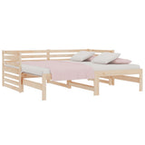 Pull-out Day Bed without Mattress 2x(90x190) cm - Side View