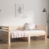 Pull-out Day Bed without Mattress 2x(90x190) cm - Top-Down View