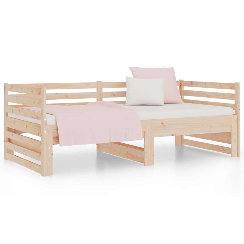 Pull-out Day Bed without Mattress 2x(90x190) cm