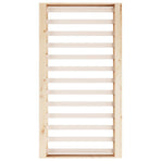 Bed Frame without Mattress 90x190 cm Solid Wood