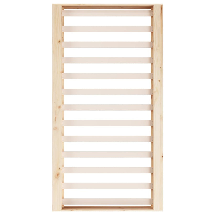 Bed Frame without Mattress 90x190 cm Solid Wood