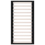 Bed Frame without Mattress Black 135x190 cm Solid Wood