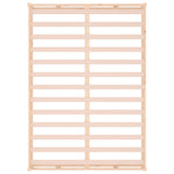 Bed Frame without Mattress 137x187 cm Double Solid Wood
