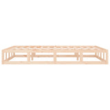 Bed Frame without Mattress 137x187 cm Double Solid Wood
