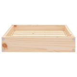 Dog Bed 51.5x44x9 cm Solid Wood Pine