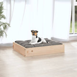 Dog Bed 51.5x44x9 cm Solid Wood Pine - 45-Degree Angle