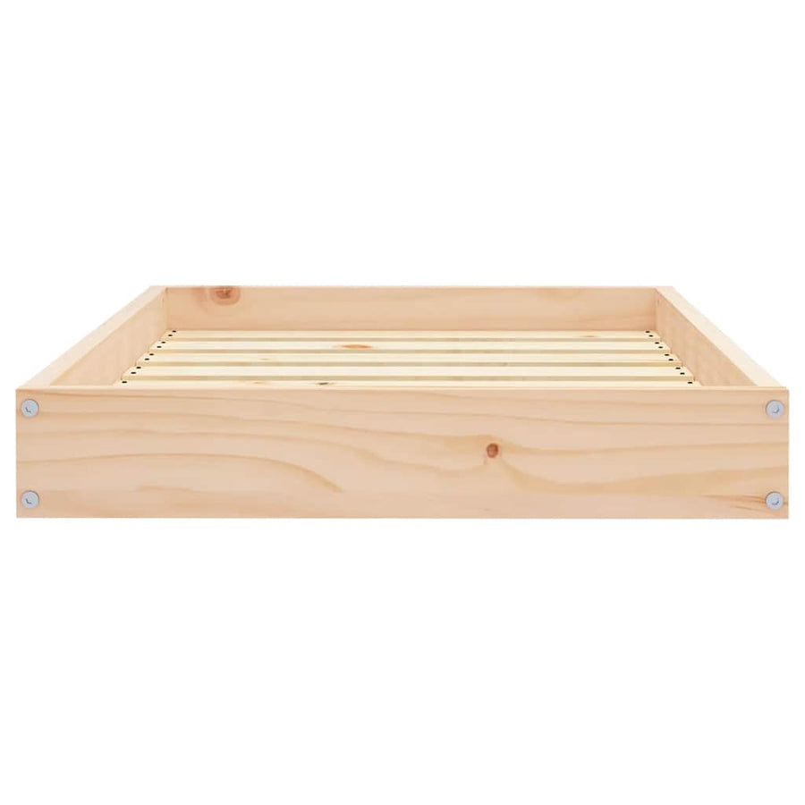 Dog Bed 71.5x54x9 cm Solid Wood Pine