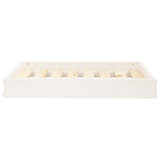 Dog Bed White 71.5x54x9 cm Solid Wood Pine