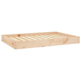 Dog Bed 91.5x64x9 cm Solid Wood Pine