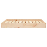 Dog Bed 91.5x64x9 cm Solid Wood Pine - Top-Down View