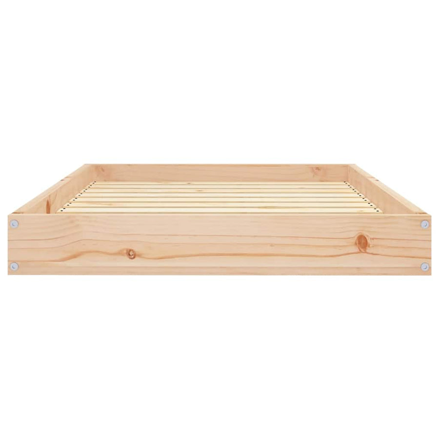 Dog Bed 91.5x64x9 cm Solid Wood Pine