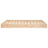 Dog Bed 101.5x74x9 cm Solid Wood Pine