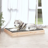 Dog Bed 101.5x74x9 cm Solid Wood Pine - 45-Degree Angle