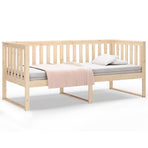Day Bed without Mattress 90x190 cm Solid Wood Pine