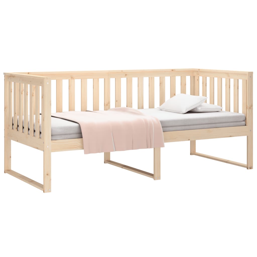 Day Bed without Mattress 90x190 cm Solid Wood Pine