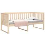 Day Bed without Mattress 90x190 cm Solid Wood Pine