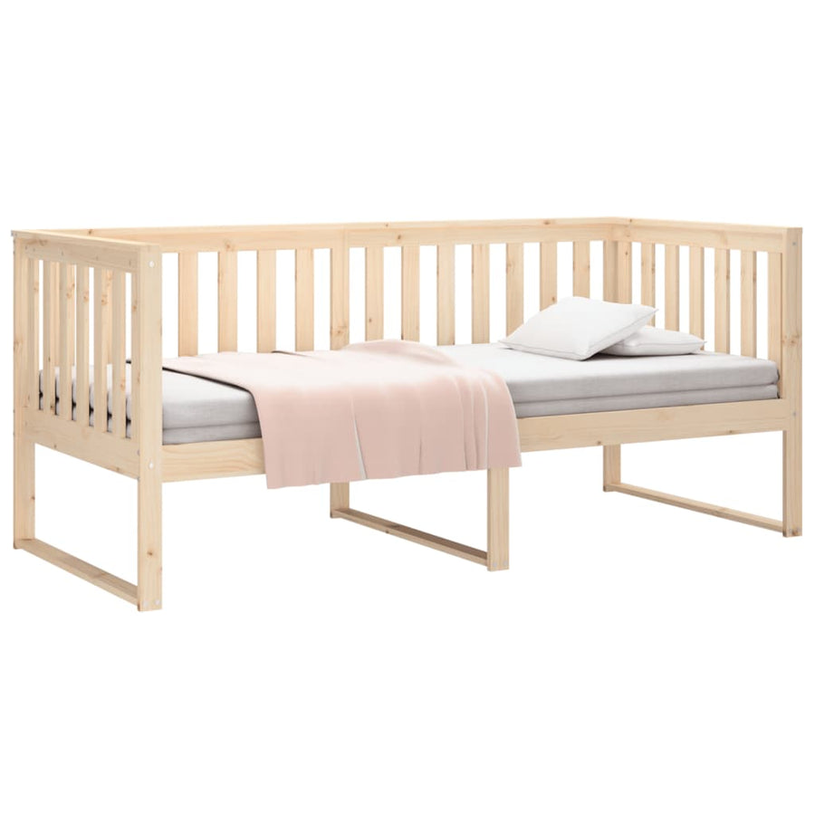Day Bed without Mattress 90x190 cm Solid Wood Pine