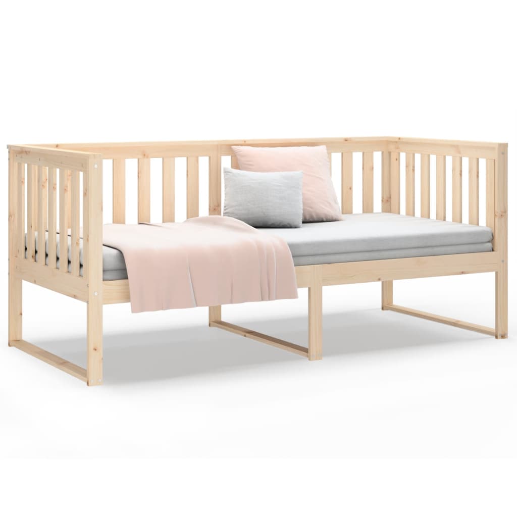 Day Bed without Mattress 90x190 cm Solid Wood Pine