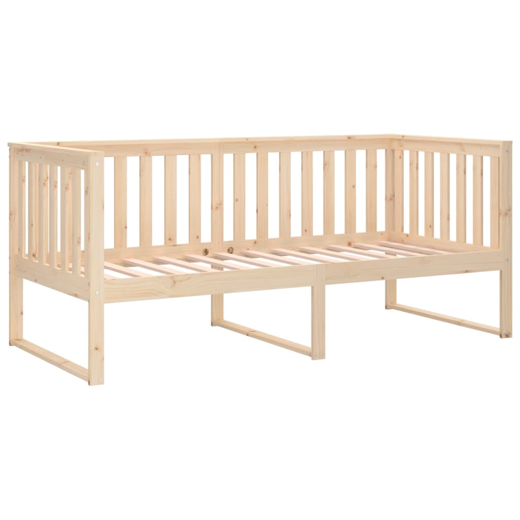 Day Bed without Mattress 90x190 cm Solid Wood Pine
