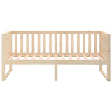 Day Bed without Mattress 90x190 cm Solid Wood Pine