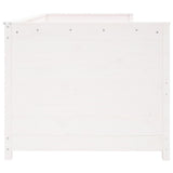 Day Bed without Mattress White 80x200 cm Solid Wood Pine - Extra Image