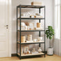 5-Layer Storage Shelf Anthracite Steel and Engineered Wood