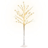 LED White Birch Tree Warm White 72 LEDs 150 cm