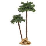 Christmas Tree with LEDs 105 cm&180 cm - Front View
