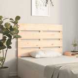 Headboard 100 cm Solid Wood Pine - Top-Down View