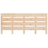 Headboard 150 cm Solid Wood Pine - Top-Down View