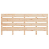 Headboard 180 cm Solid Wood Pine - Top-Down View