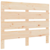Headboard 75 cm Solid Wood Pine - Front View