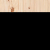 Headboard 75 cm Solid Wood Pine - 45-Degree Angle