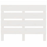 Headboard White 75 cm Solid Wood Pine