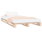 Pallet Bed without Mattress 90x190 cm Solid Wood