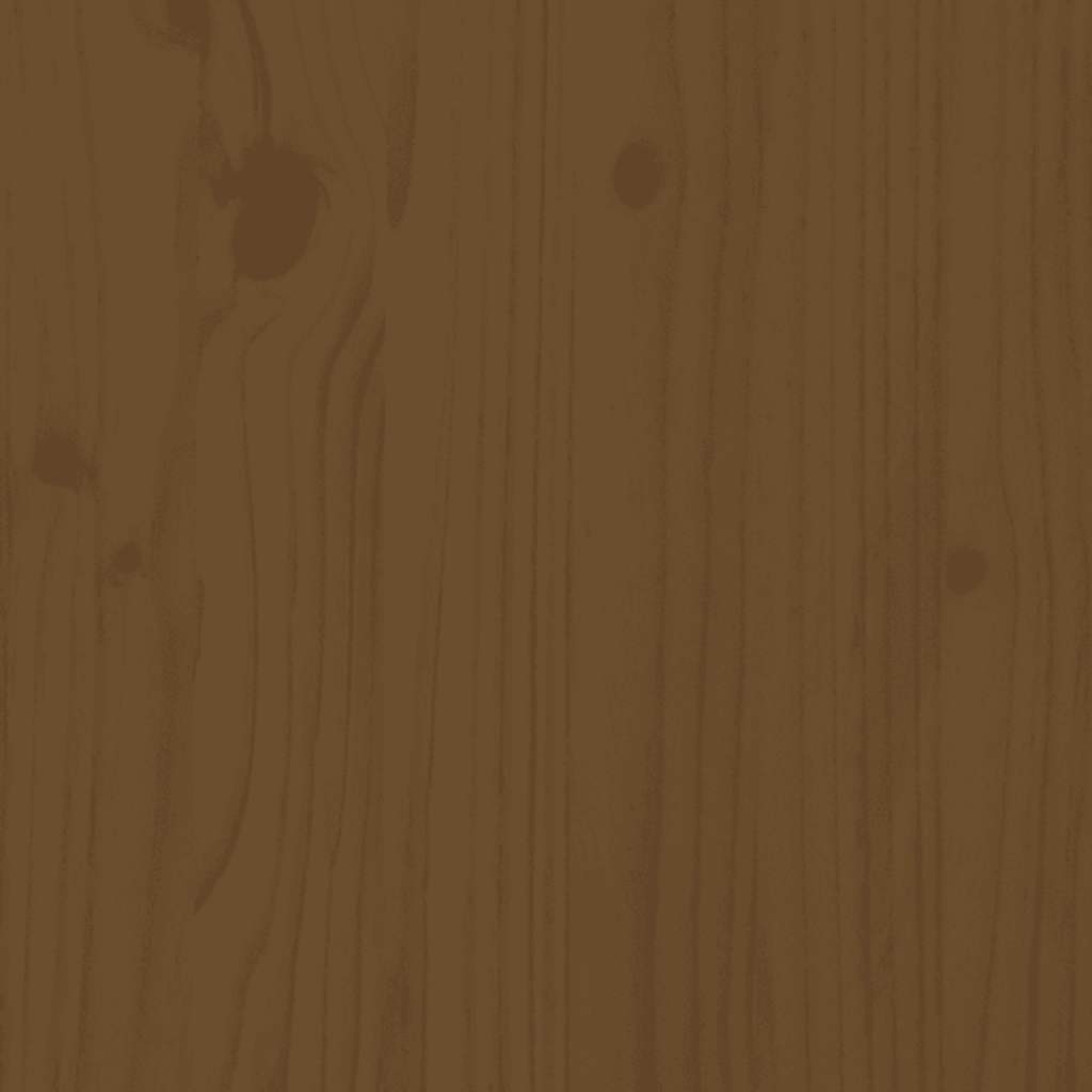 Dog Bed Honey Brown 105.5x75.5x28 cm Solid Pine Wood