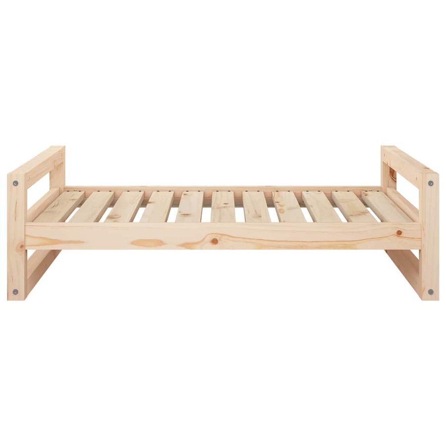 Dog Bed 95,5x65,5x28 cm Solid Pine Wood