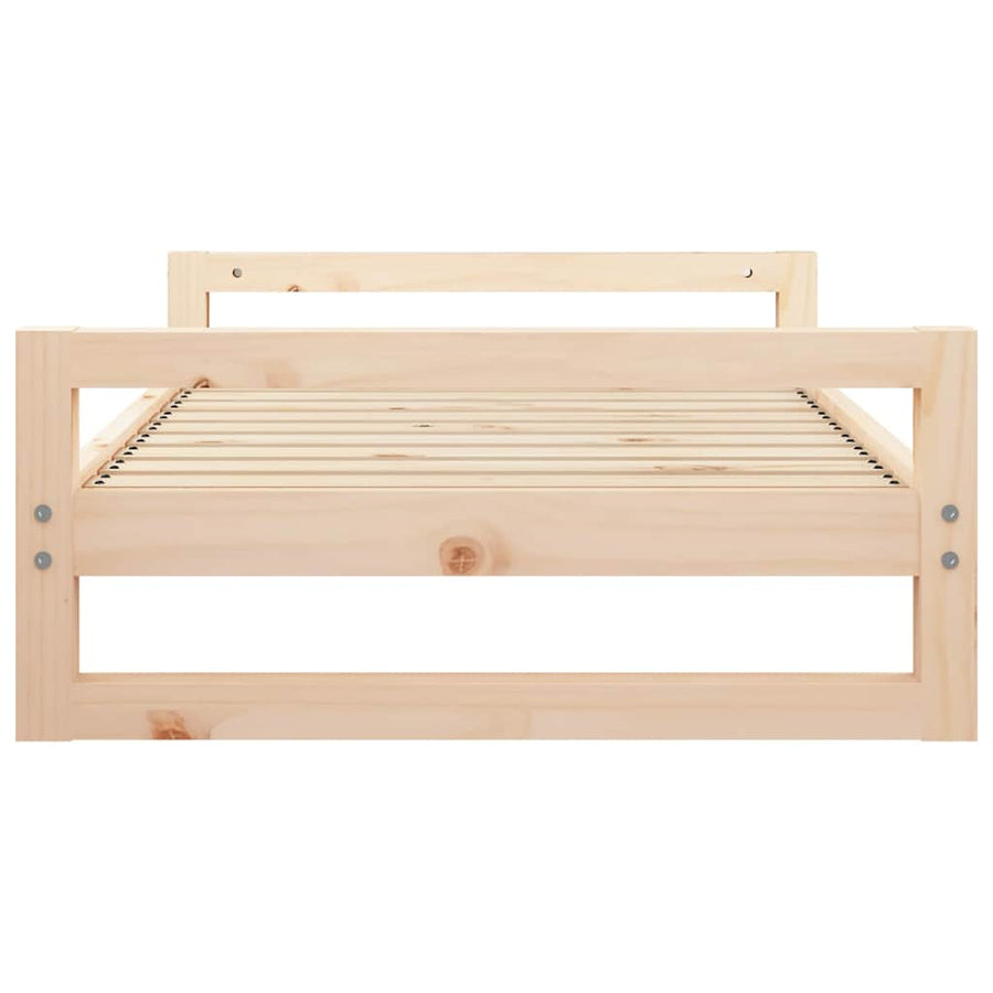 Dog Bed 95,5x65,5x28 cm Solid Pine Wood