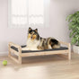 Dog Bed 95,5x65,5x28 cm Solid Pine Wood