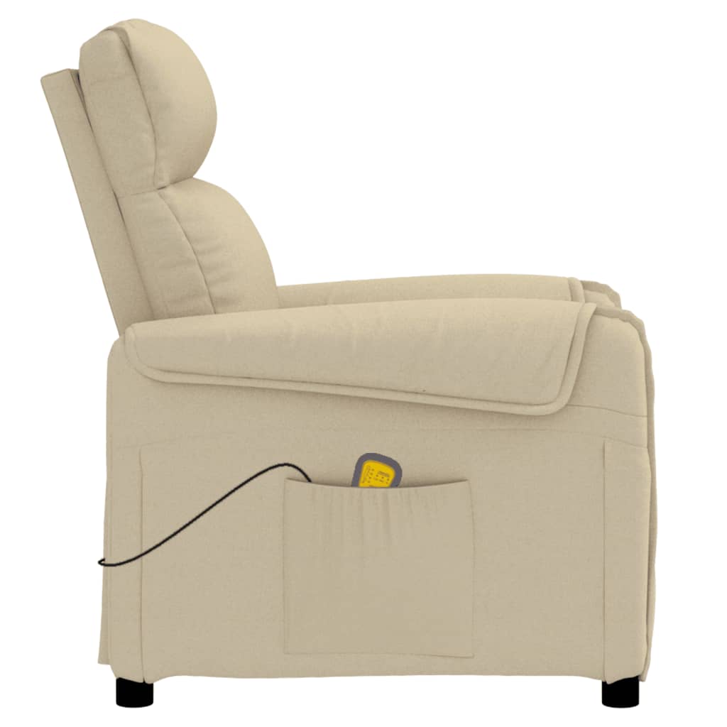 Massage Chair Cream Fabric