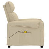 Massage Chair Cream Fabric