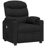 Massage Chair Black Fabric