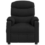 Massage Chair Black Fabric