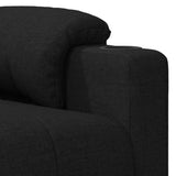 Massage Chair Black Fabric