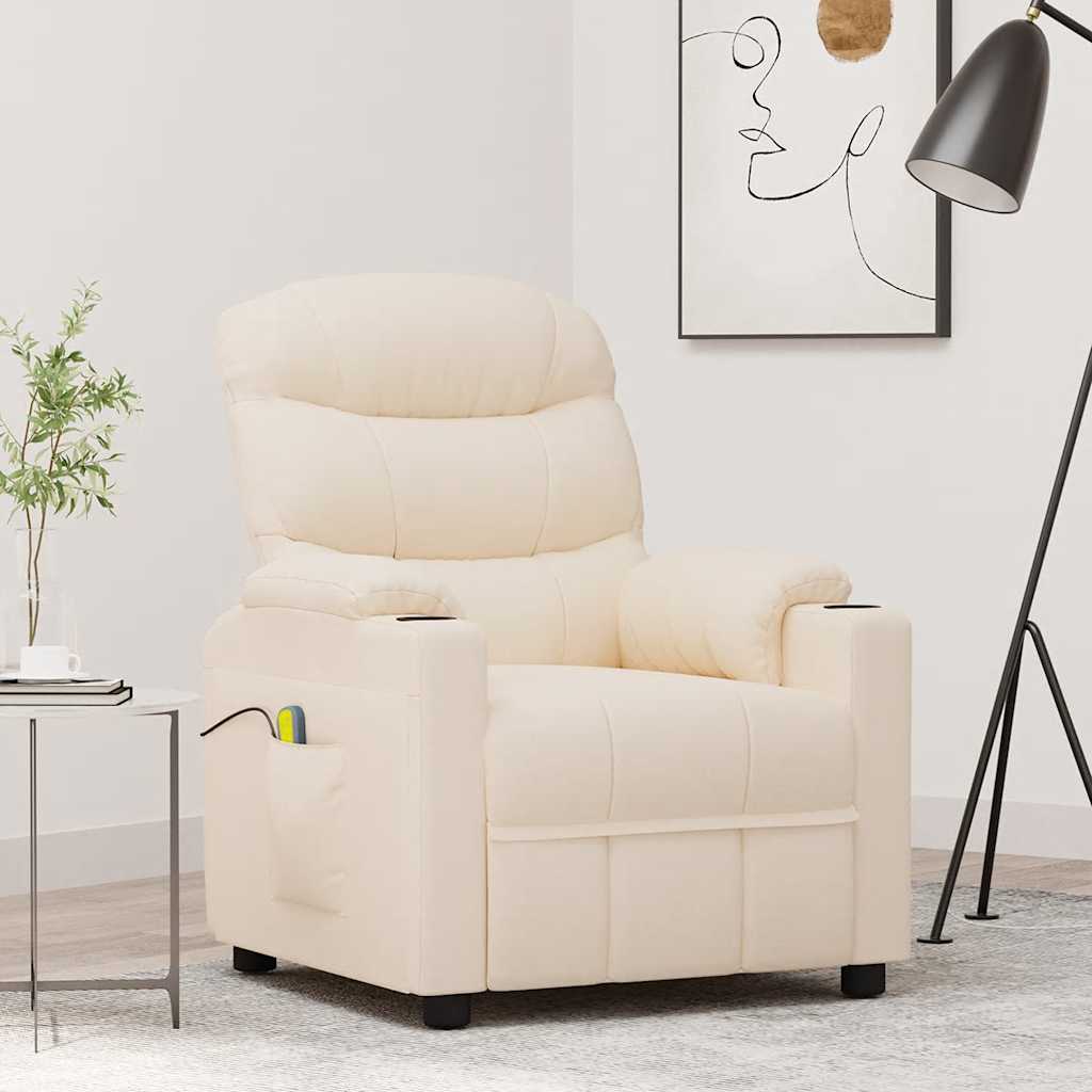 Massage Chair Cream Fabric