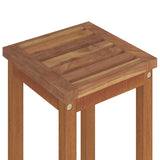 Bar Stools 8 pcs Solid Wood Acacia - Top-Down View