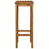5 Piece Garden Bar Set Solid Wood Acacia