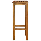 5 Piece Garden Bar Set Solid Wood Acacia - Extra Image