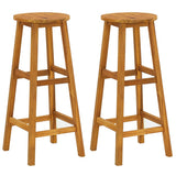 3 Piece Garden Bar Set Solid Wood Acacia